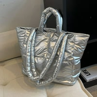 Cocopeunt modne podstavljene torbe dizajnerske torbe za rame za žene luksuzni donji pamuk Veliki tote