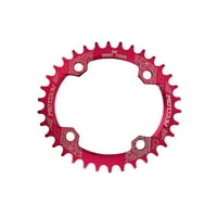 Dido planinski biciklistički tanjur s jednim zubom ovalni uski široki kotač kotača od aluminija