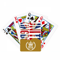 Britanija Velika Britanija zastava Veliki Ben Union Jack Royal Flush Poker igračka karta