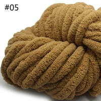 250g super mekana topla Chenille pokrivač ručno izrađena gruba vunena prediva pletiva DIY pokrivač tepih