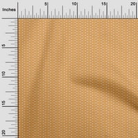 Onuone pamučni dres narančasti tkanina od kosti i šape DIY odjeća za preciziranje tkanine za ispis tkanine sa širokim dvorištem
