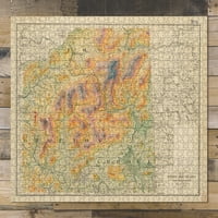 Puzzle - Mapa New Hampshire