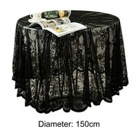 Meidiya stol pokrivač za višekratni izdržljiv ukrasni poliester retroamerički stil stolnjak za zabavu