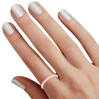 0. Carat okrugli oblik bijeli prirodni dijamant jedinstveni lijepi vjenčani prsten za vjenčanje 14K