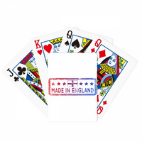 Engleska Landmark zastava uzorka poker igrati čarobnu karticu zabavne igre