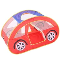 Igračke u vanjskom šatoru crvene automobile Dječje djece Dječaci Dječja igračka kuća sklopiva reproduciraj