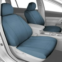 Caltend prednje kašike Navlake za sjedalo od karbonskih vlakana za 2007- Toyota Yaris - TY406-04FA plavi