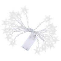 bvgfsahne 20lamp božićni gudački svjetla božićna svjetla topla bijela snježna pahuljica ukrasna svjetlosna