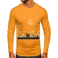 Odjeća Muškarci Ležerne prilike Jesen zimski dugi rukav Oktni majica Odštampana majica TOP bluza