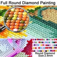 Huaai Diamond Slikarstvo DIY slika po brojevima Kit Bojanje po brojevima Slika po brojevima Domaći ukrasi