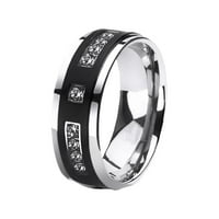Personalizirani prstenovi za vjenčanje - podudaranje kubičnih cirkonija CZ prstenovi za prstenje za
